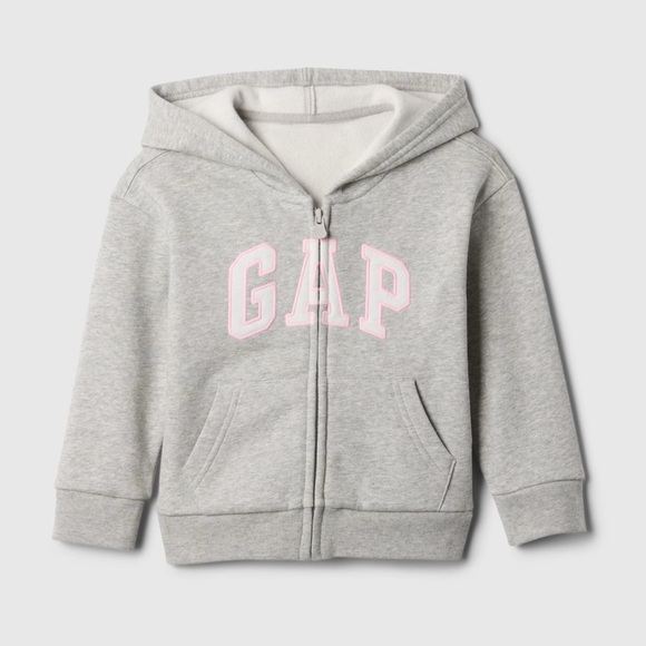 babyGap Logo Zip Hoodie - Picture 1 of 3